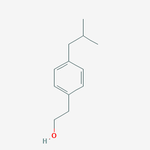 molecular formula C12H18O B042467 2-(4-(2-甲基丙基)苯基)乙醇 CAS No. 36039-35-7