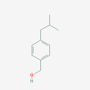 molecular formula C11H16O B042470 苯甲醇，4-(2-甲基丙基)- CAS No. 110319-85-2