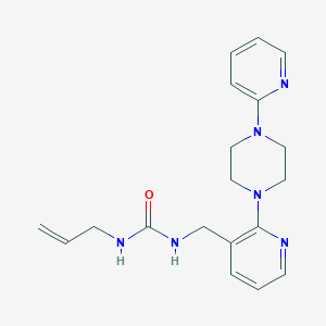 N-allyl-N'-({2-[4-(2-pyridinyl)-1-piperazinyl]-3-pyridinyl}methyl)urea