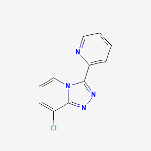 8-Chloro-3-pyridin-2-yl-[1,2,4]triazolo[4,3-a]pyridine