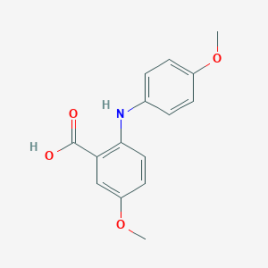 B042478 5-Methoxy-2-((4-methoxyphenyl)amino)benzoic acid CAS No. 56980-14-4