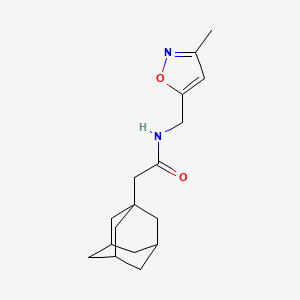 2-(1-adamantyl)-N-[(3-methyl-5-isoxazolyl)methyl]acetamide