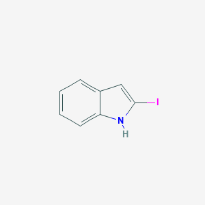 molecular formula C8H6IN B042482 2-碘-1H-吲哚 CAS No. 26340-49-8