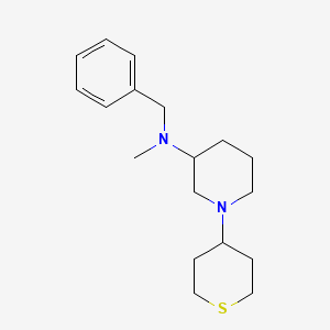 N-benzyl-N-methyl-1-(tetrahydro-2H-thiopyran-4-yl)-3-piperidinamine