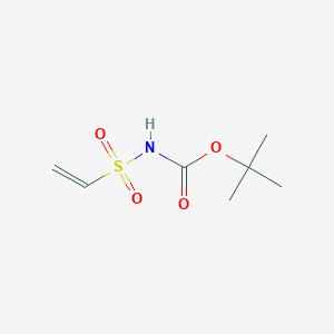molecular formula C7H13NO4S B042492 叔丁基乙烯基磺酰基氨基甲酸酯 CAS No. 452341-63-8