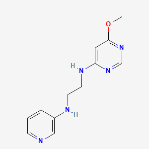 N-(6-methoxypyrimidin-4-yl)-N'-pyridin-3-ylethane-1,2-diamine