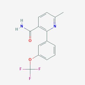 6-methyl-2-[3-(trifluoromethoxy)phenyl]nicotinamide