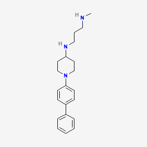 N-[1-(4-biphenylyl)-4-piperidinyl]-N'-methyl-1,3-propanediamine dihydrochloride