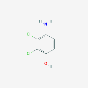 molecular formula C6H5Cl2NO B042498 4-氨基-2,3-二氯苯酚 CAS No. 39183-17-0