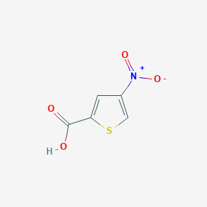 molecular formula C5H3NO4S B042502 4-硝基-2-噻吩甲酸 CAS No. 13138-70-0