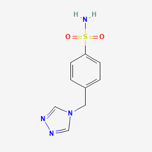 4-(4H-1,2,4-triazol-4-ylmethyl)benzenesulfonamide