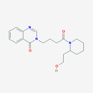 3-{4-[2-(2-hydroxyethyl)piperidin-1-yl]-4-oxobutyl}quinazolin-4(3H)-one