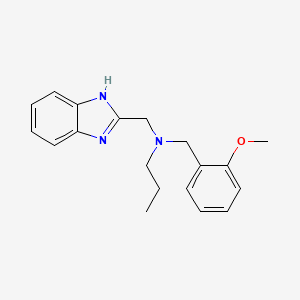 (1H-benzimidazol-2-ylmethyl)(2-methoxybenzyl)propylamine