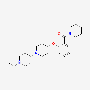 1'-ethyl-4-[2-(1-piperidinylcarbonyl)phenoxy]-1,4'-bipiperidine