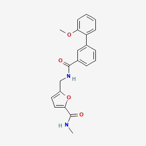 5-({[(2'-methoxybiphenyl-3-yl)carbonyl]amino}methyl)-N-methyl-2-furamide