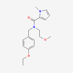 N-(4-ethoxybenzyl)-N-(2-methoxyethyl)-1-methyl-1H-pyrrole-2-carboxamide