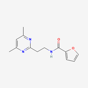 N-[2-(4,6-dimethyl-2-pyrimidinyl)ethyl]-2-furamide