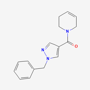 1-[(1-benzyl-1H-pyrazol-4-yl)carbonyl]-1,2,3,6-tetrahydropyridine