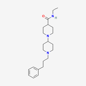N-ethyl-1'-(3-phenylpropyl)-1,4'-bipiperidine-4-carboxamide