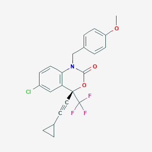 molecular formula C22H17ClF3NO3 B042583 N-(4-Methoxybenzyl)efavirenz CAS No. 174819-21-7