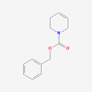 molecular formula C13H15NO2 B042585 苯甲基 5,6-二氢吡啶-1(2H)-羧酸酯 CAS No. 66207-23-6