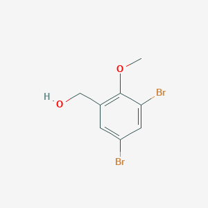 molecular formula C8H8Br2O2 B425852 (3,5-Dibromo-2-methoxyphenyl)methanol CAS No. 5538-17-0