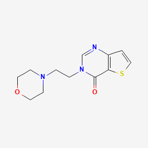 3-(2-morpholin-4-ylethyl)thieno[3,2-d]pyrimidin-4(3H)-one