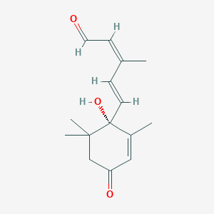molecular formula C15H20O3 B042599 Abscisic aldehyde CAS No. 41944-86-9
