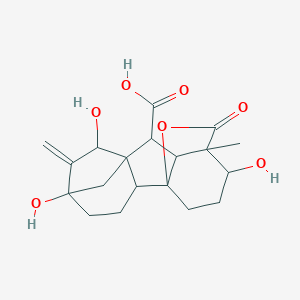 molecular formula C₁₉H₂₄O₇ B042608 赤霉素 A72 CAS No. 105593-21-3