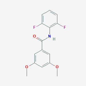 molecular formula C15H13F2NO3 B426181 N-(2,6-difluorophenyl)-3,5-dimethoxybenzamide CAS No. 639786-44-0
