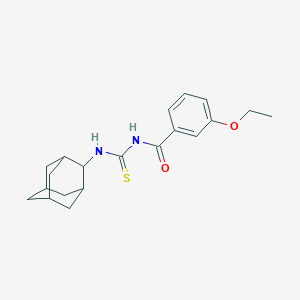 N-(2-adamantyl)-N'-(3-ethoxybenzoyl)thiourea