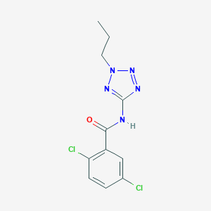 2,5-dichloro-N-(2-propyltetrazol-5-yl)benzamide