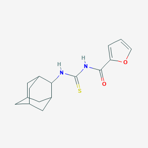 molecular formula C16H20N2O2S B426294 N-(2-adamantyl)-N'-(2-furoyl)thiourea 