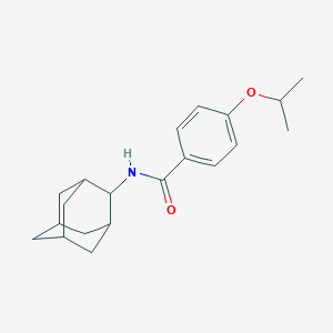 molecular formula C20H27NO2 B426298 N-(2-adamantyl)-4-isopropoxybenzamide 