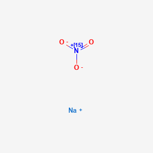 molecular formula NNaO3 B042644 Sodium nitrate-15N CAS No. 31432-45-8