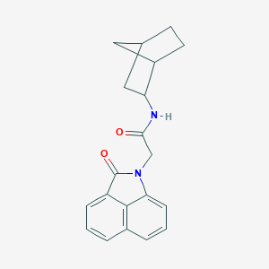 N-bicyclo[2.2.1]hept-2-yl-2-(2-oxobenzo[cd]indol-1(2H)-yl)acetamide