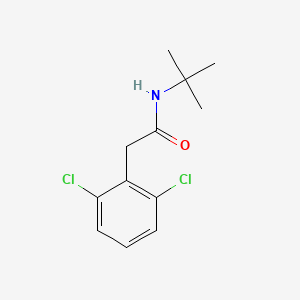 molecular formula C12H15Cl2NO B4264603 N-(tert-butyl)-2-(2,6-dichlorophenyl)acetamide 