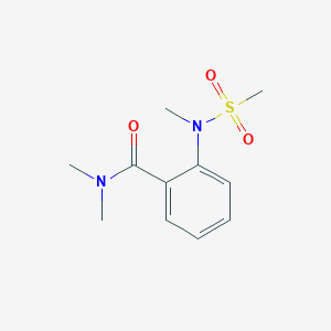 N,N-dimethyl-2-[methyl(methylsulfonyl)amino]benzamide