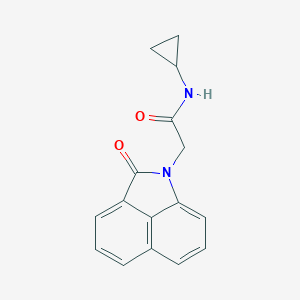 N-cyclopropyl-2-(2-oxobenzo[cd]indol-1(2H)-yl)acetamide