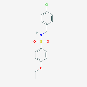 N-(4-chlorobenzyl)-4-ethoxybenzenesulfonamide