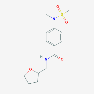 4-(Methanesulfonyl-methyl-amino)-N-(tetrahydro-furan-2-ylmethyl)-benzamide