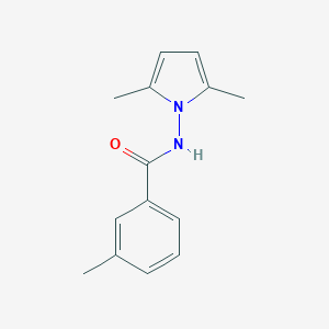 N-(2,5-dimethyl-1H-pyrrol-1-yl)-3-methylbenzamide