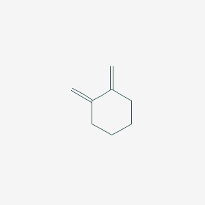molecular formula C8H12 B042676 环己烷，1,2-双(亚甲基)- CAS No. 2819-48-9
