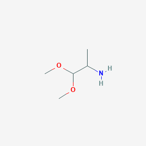 molecular formula C5H13NO2 B042680 2,2-二甲氧基-1-甲基乙胺 CAS No. 57390-38-2
