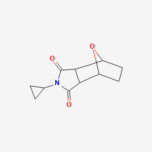 4-cyclopropyl-10-oxa-4-azatricyclo[5.2.1.0~2,6~]decane-3,5-dione