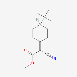 molecular formula C14H21NO2 B4269849 methyl (4-tert-butylcyclohexylidene)(cyano)acetate 