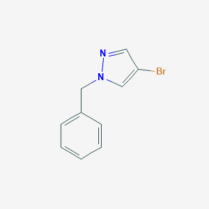 molecular formula C10H9BrN2 B042699 1-苄基-4-溴-1H-吡唑 CAS No. 50877-41-3