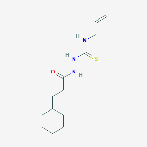 N-allyl-2-(3-cyclohexylpropanoyl)hydrazinecarbothioamide