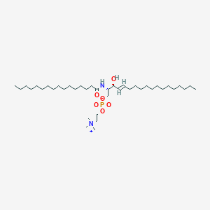 molecular formula C39H79N2O6P B042716 N-棕榈酰鞘氨醇 CAS No. 6254-89-3