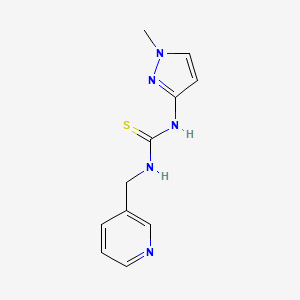 N-(1-METHYL-1H-PYRAZOL-3-YL)-N'-(3-PYRIDYLMETHYL)THIOUREA